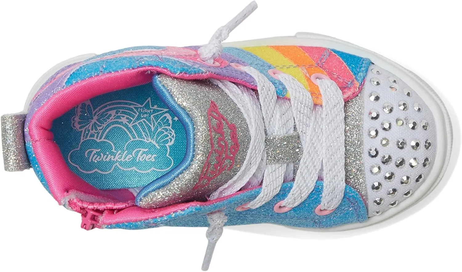 Skechers Girl's Twinkle Sparks-Heart Pop Sneaker