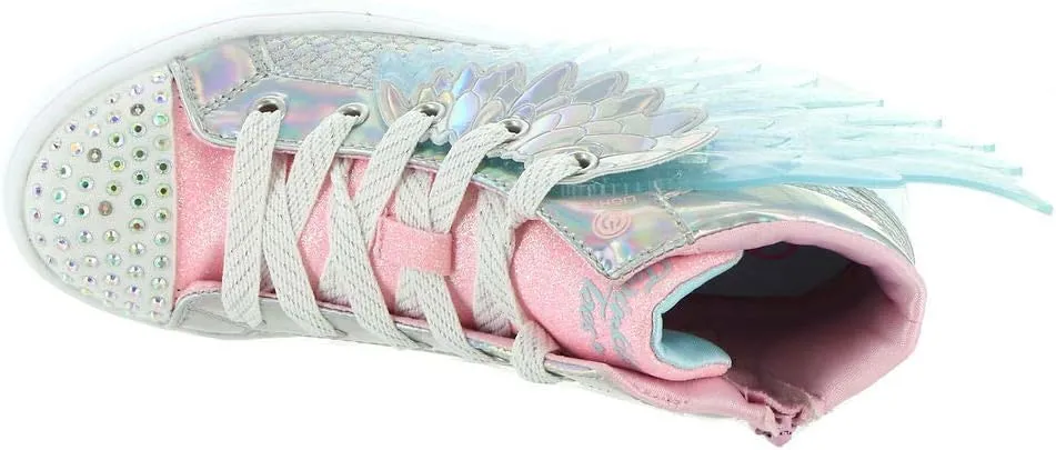 Skechers Girl's Twinkle Toes TWI-Lites 2.0-Unicorn Wings Sneaker
