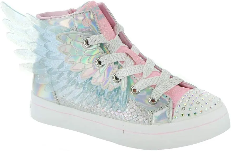 Skechers Girl's Twinkle Toes TWI-Lites 2.0-Unicorn Wings Sneaker