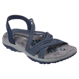 Skechers Ladies Reggae Slim Skech Appeal Navy Strap Slip On Sandals 41180/NVY
