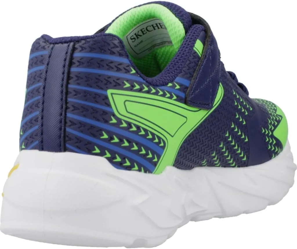Skechers Unisex-Child Flex-Glow Bolt Sneaker