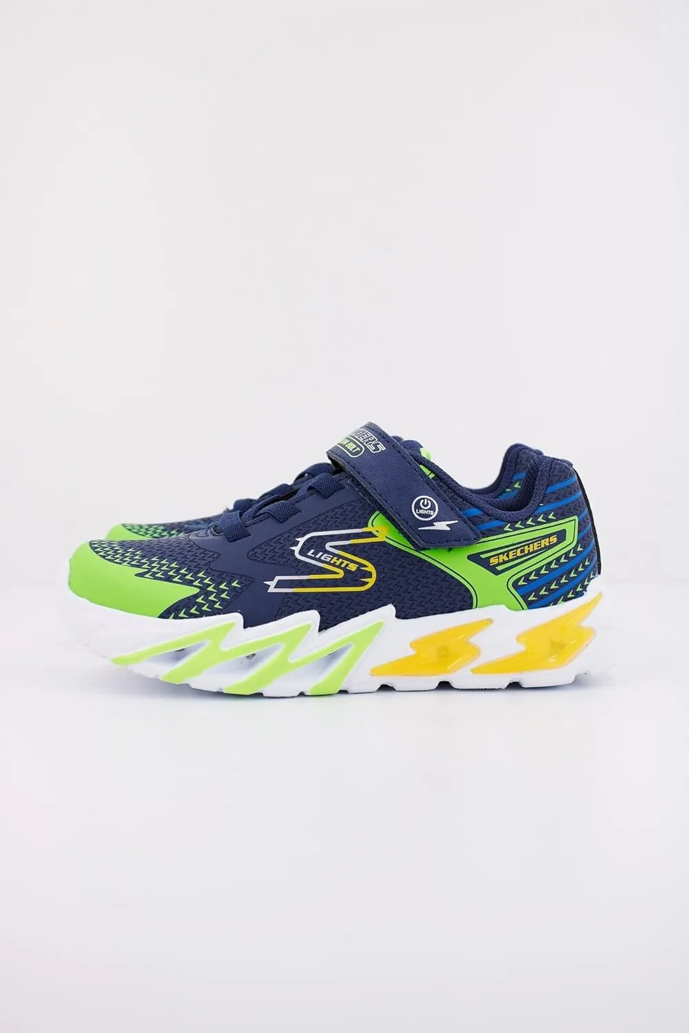Skechers Unisex-Child Flex-Glow Bolt Sneaker