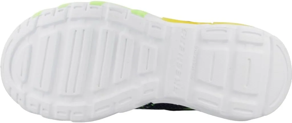 Skechers Unisex-Child Flex-Glow Bolt Sneaker