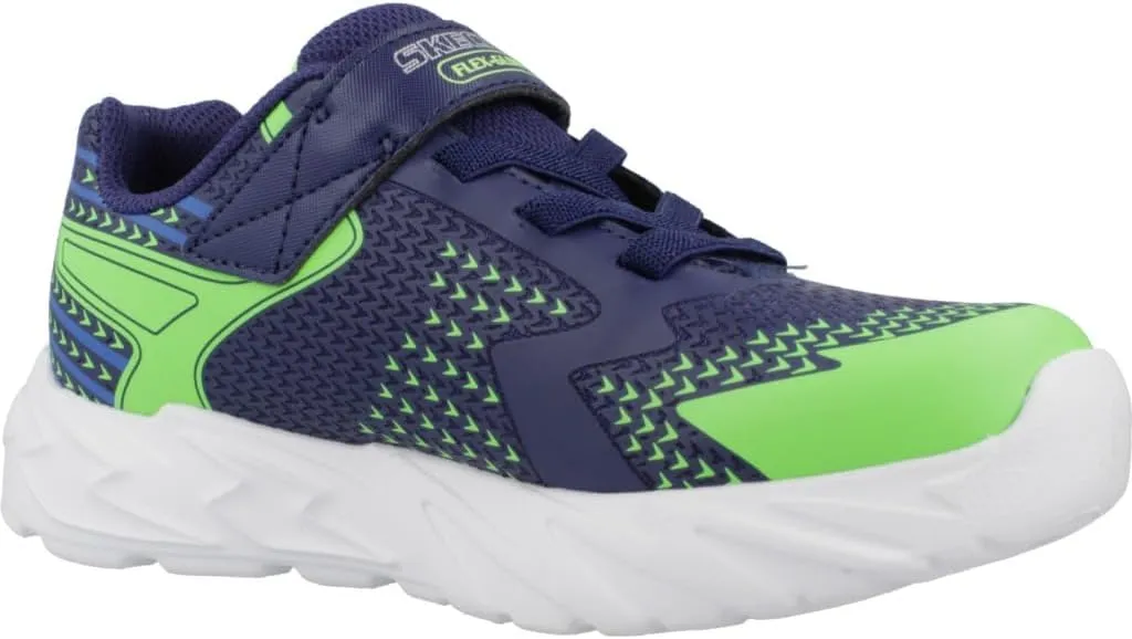 Skechers Unisex-Child Flex-Glow Bolt Sneaker