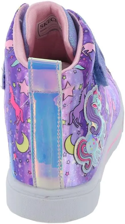 Skechers unisex-child Twinkle Toes Twinkle Sparks Unicorn Dayd Sneaker