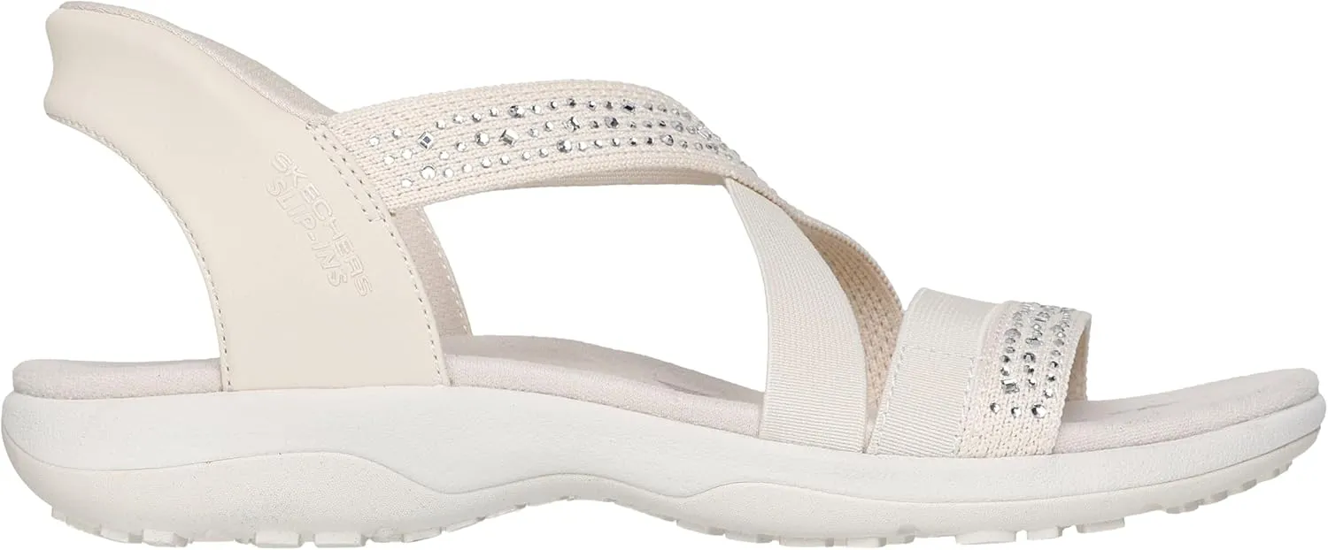 Skechers Women's Reggae Slim-Summer Sparkle Sandal