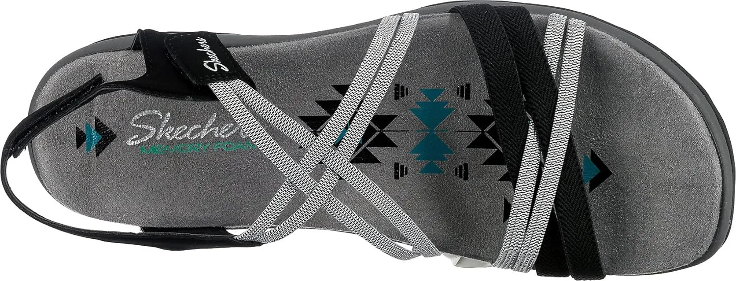 Skechers Women's Reggae Slim - Takes Two Sandal