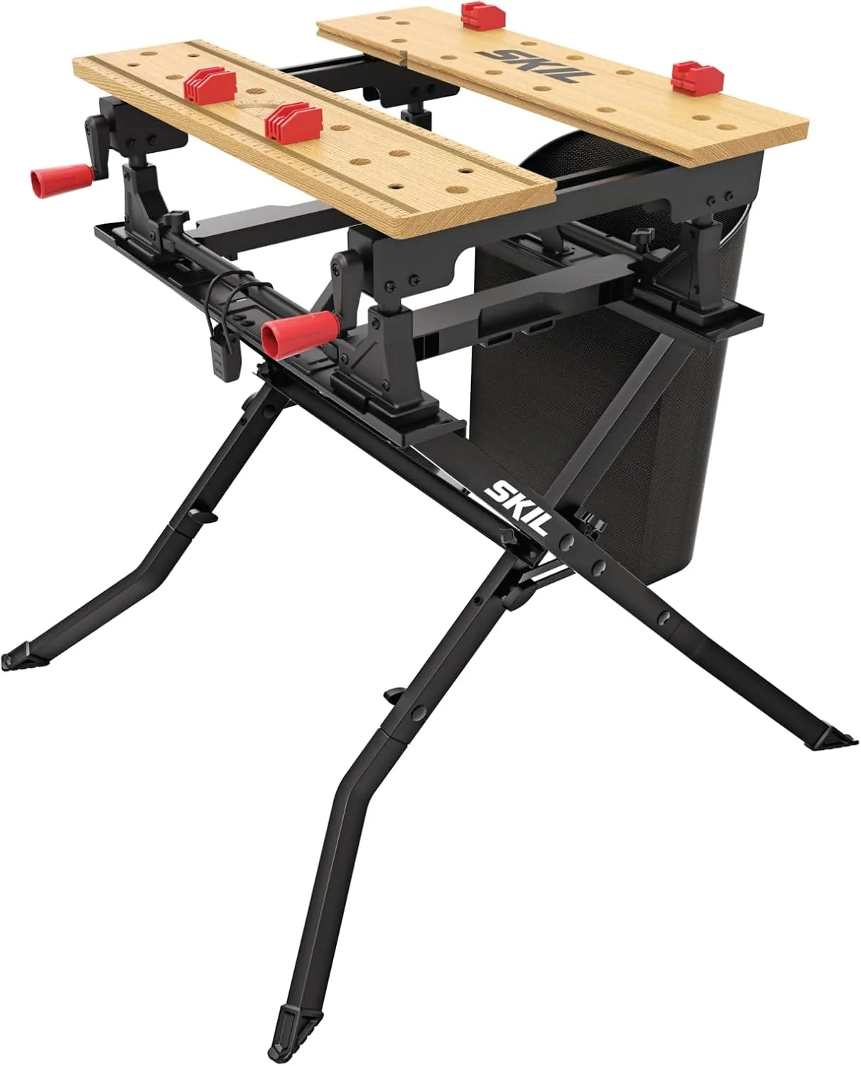 SKIL Compact Workbench with Folding Stand, compatible with models TS6308, TS6328, FS3602, SRS0001 - SBT0011