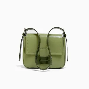 Sleek Genuine Leather Shoulder & Crossbody Bag