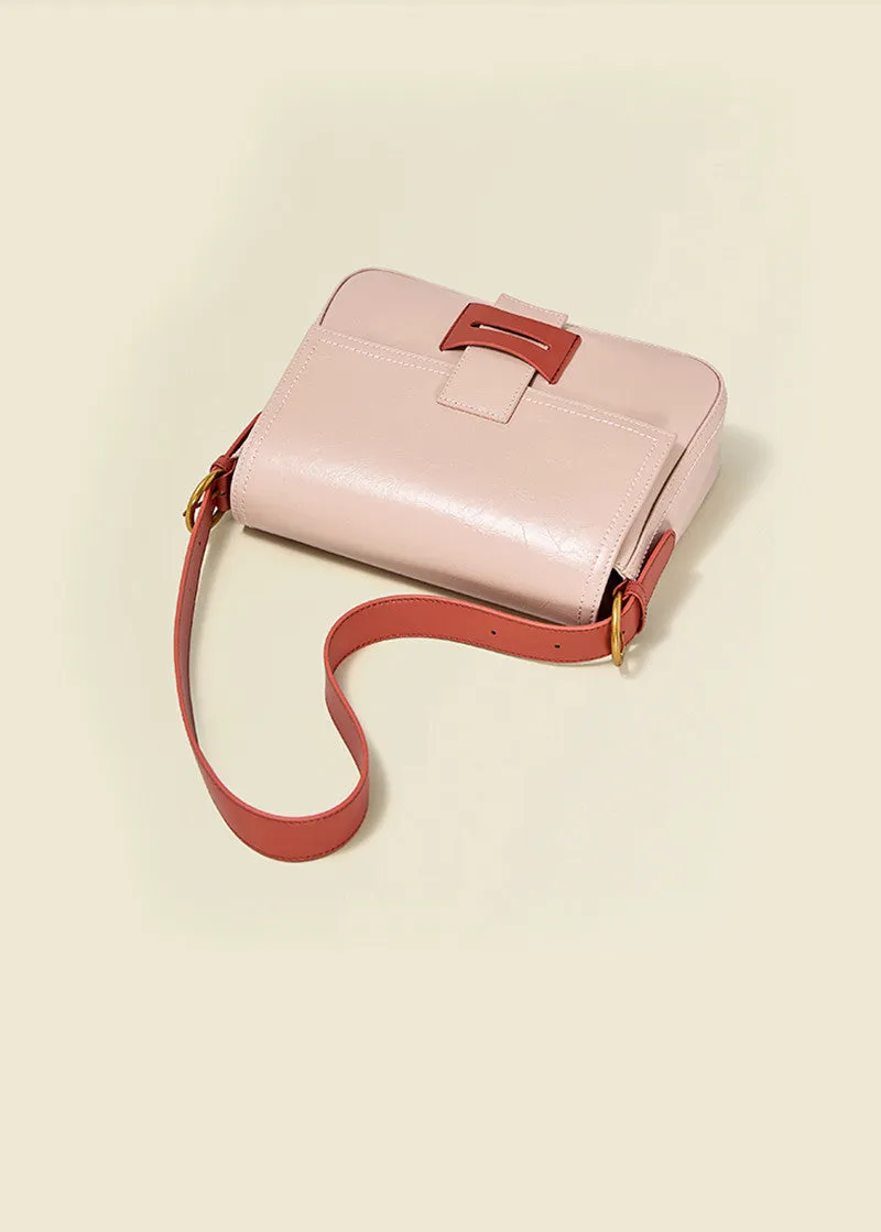 Sleek Genuine Leather Shoulder & Crossbody Bag