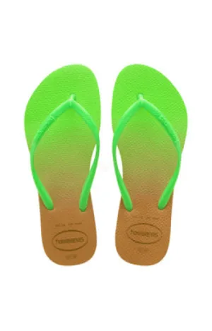 slim gradient sandal