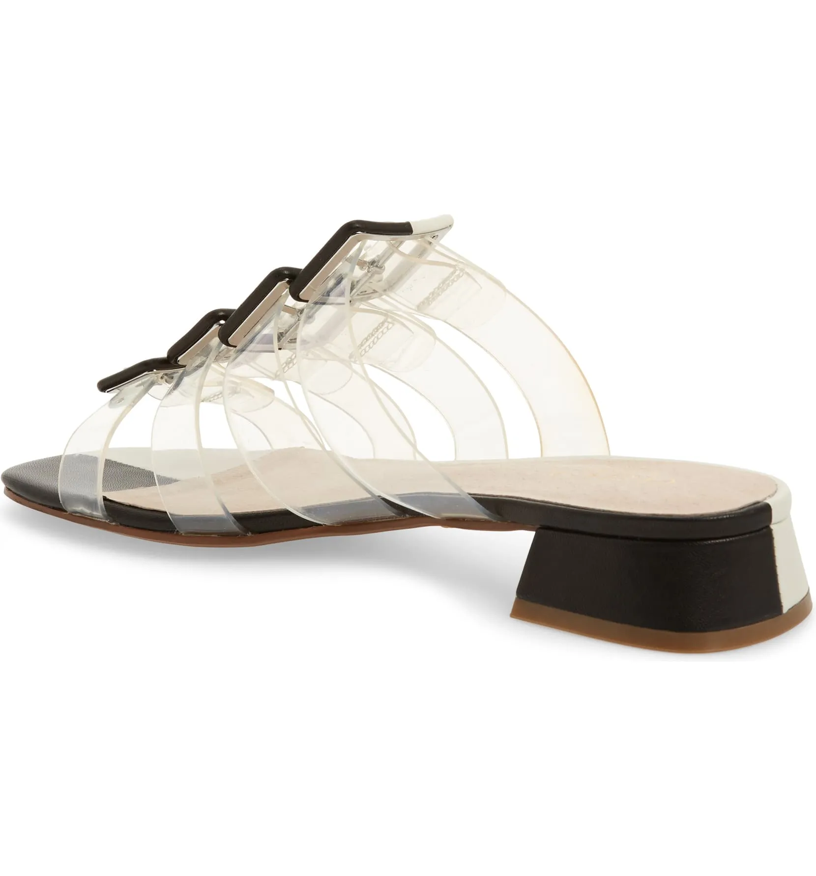 Slip Black Exclusive collection Slide York Transparent Cecelia Clear Lincoln On New White Surprise sale Sandal Mule