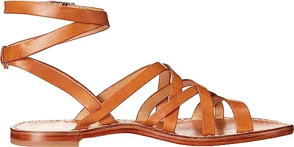 Slip Multi On Sandals Saddle Straps Ankle Sam Adjustable Buckles Diverse options Meriai Free shipping Edelman