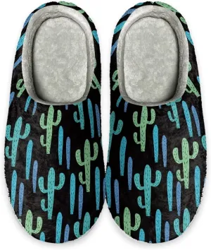 Slippers for Woman Indoor and Outdoor Slip-On House Slippers Cute for Winter Closed Toe