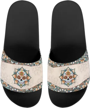 Slippers for Women, Anti Slip House Shoes for Men, Open Toe Beach Sandals Summer Shoes