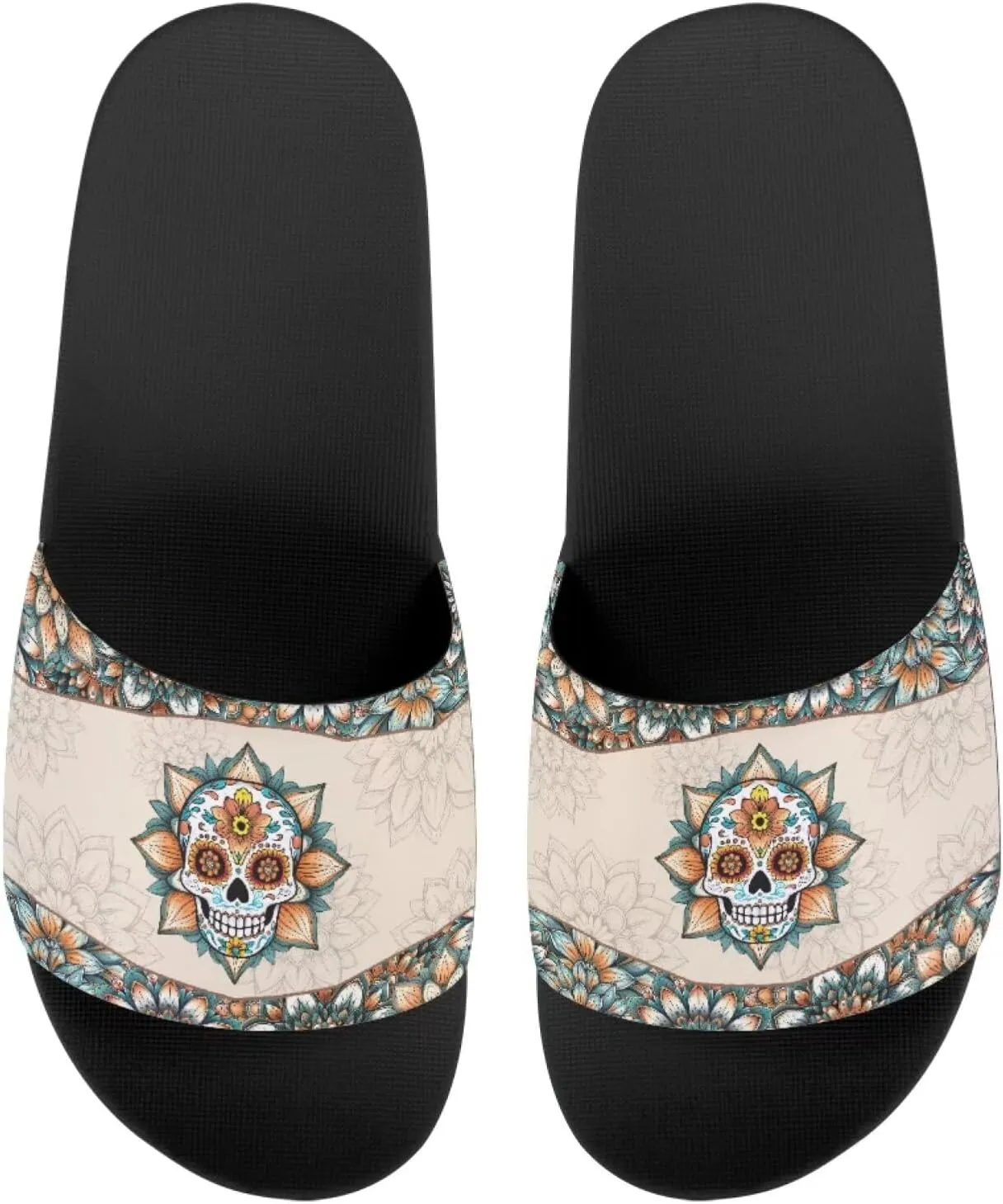 Slippers for Women, Anti Slip House Shoes for Men, Open Toe Beach Sandals Summer Shoes