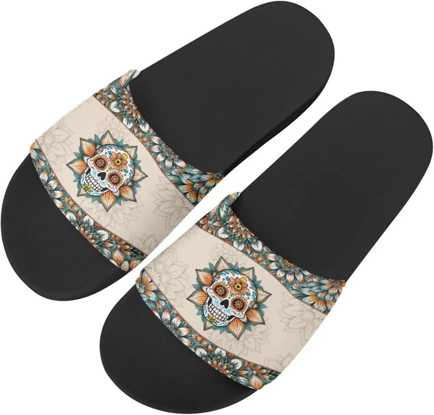 Slippers for Women, Anti Slip House Shoes for Men, Open Toe Beach Sandals Summer Shoes
