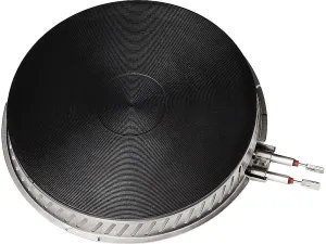 Smartburner Electric Oven Safety Burner Kit, Cast Iron, Two 6" Dia, Two 8" Dia, Black, 4/box