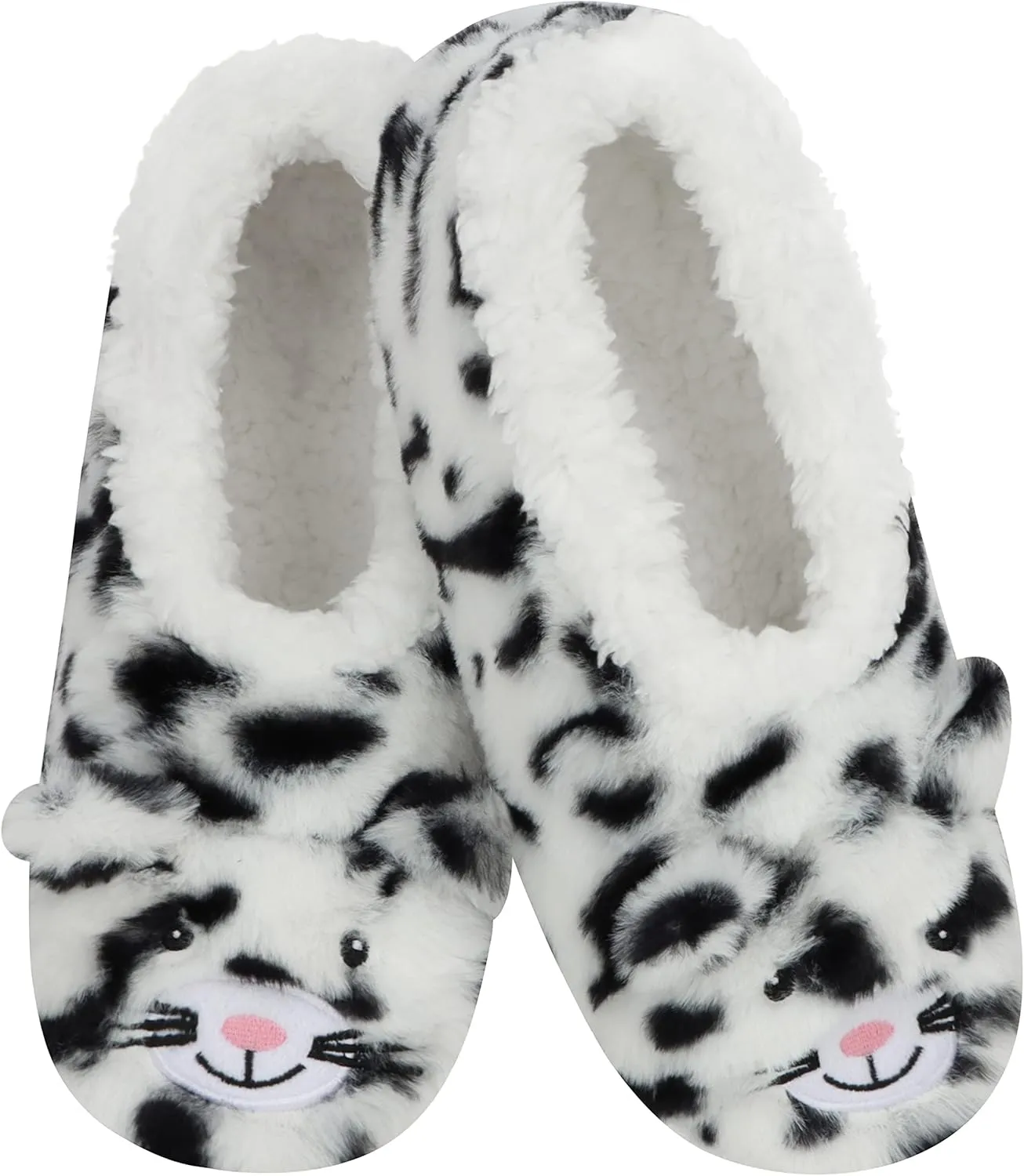 Snoozies Womens Slipper Socks - Cozy Slippers for Women - Fuzzy House Slippers for Indoor Use - Soft Sole Slippers
