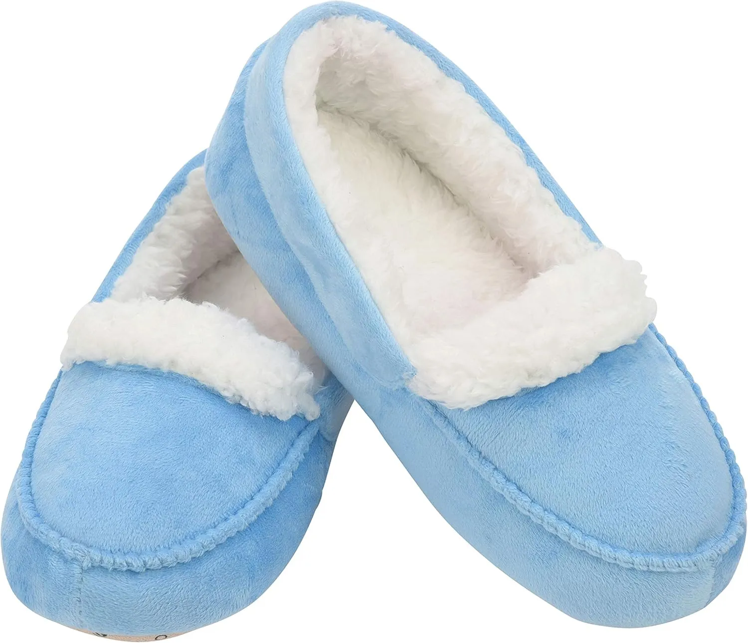 Snoozies Womens Slippers Soft-Moc