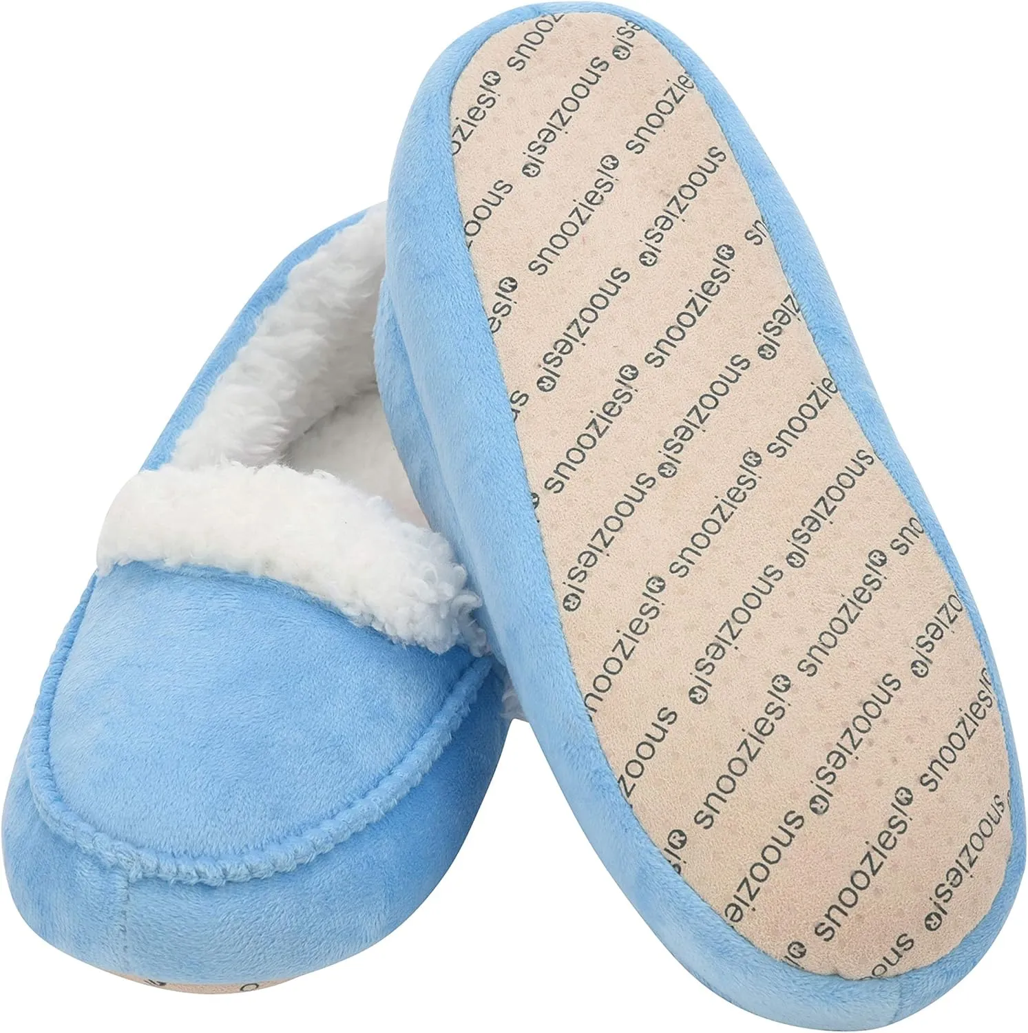 Snoozies Womens Slippers Soft-Moc