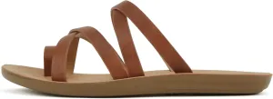 Soda ISABEL ~Women Fashion Comfortable Slip On Flat Cross bands Toe Ring Fashion Sandals