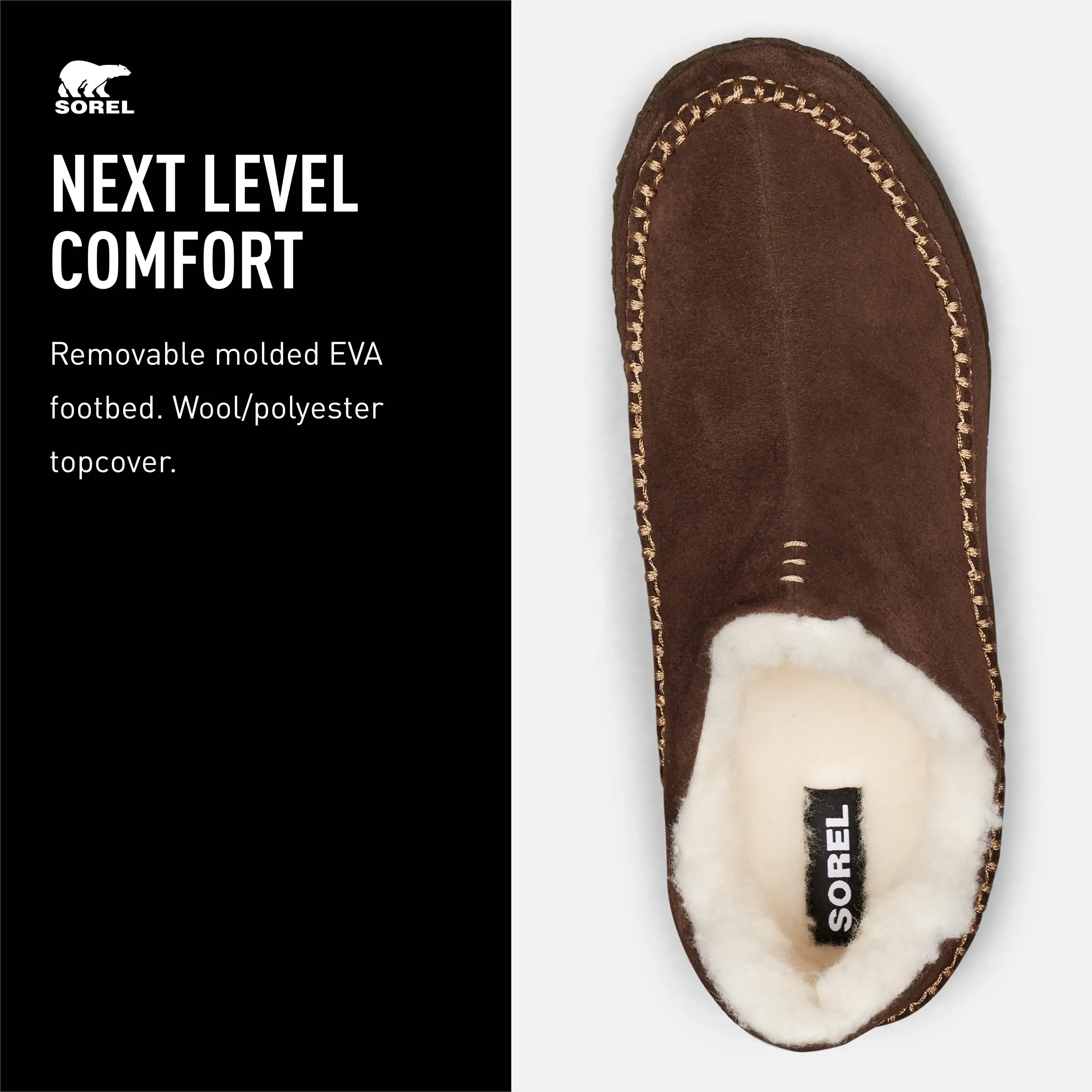 SOREL Men's Manawan ll Slipper - Tobacco - 10
