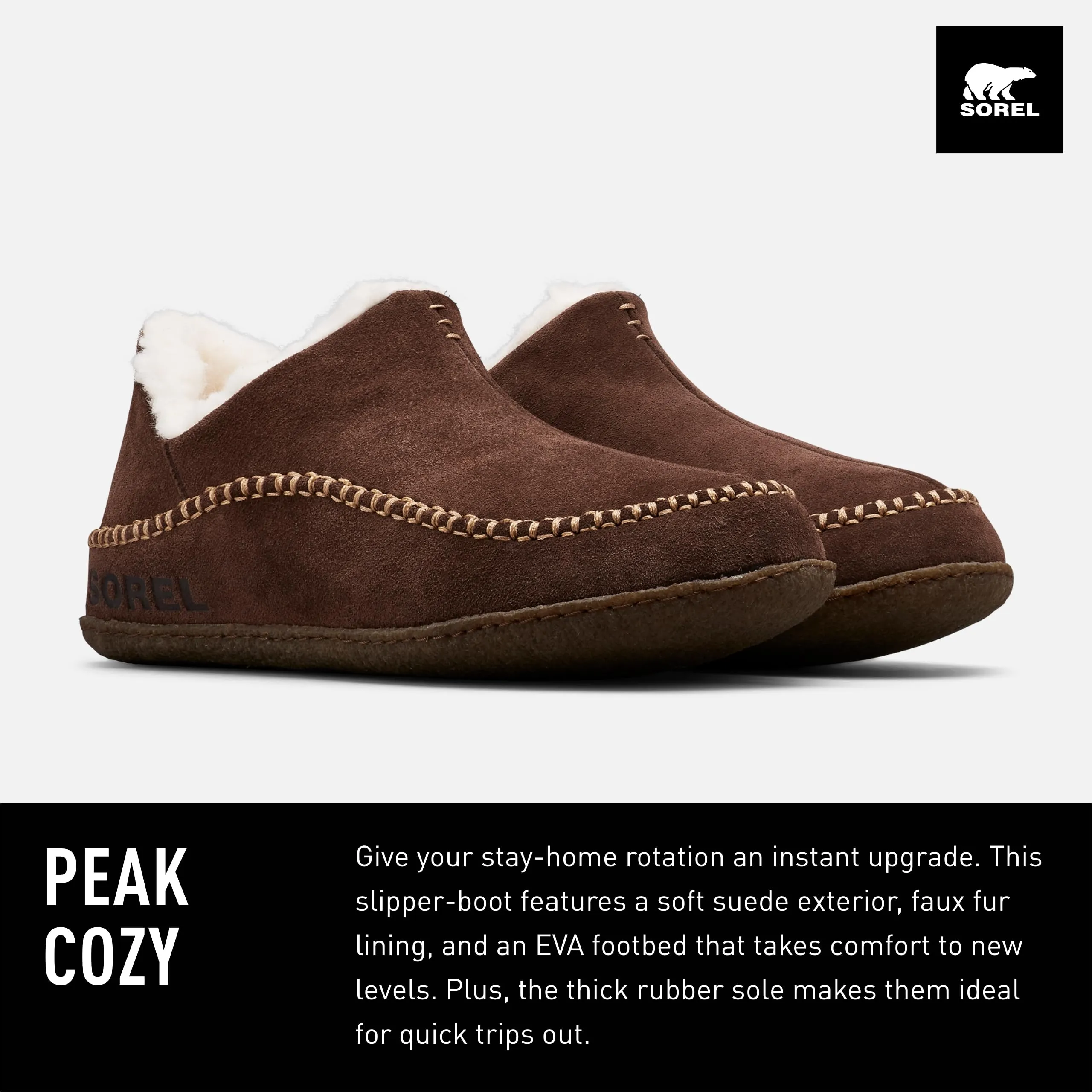SOREL Men's Manawan ll Slipper - Tobacco - 10