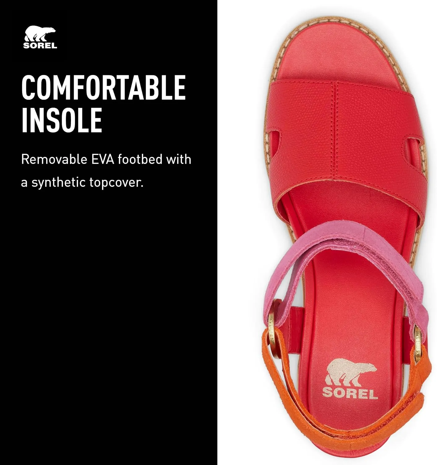 Sorel Women's Joanie lV Ankle Strap Wedge Sandals