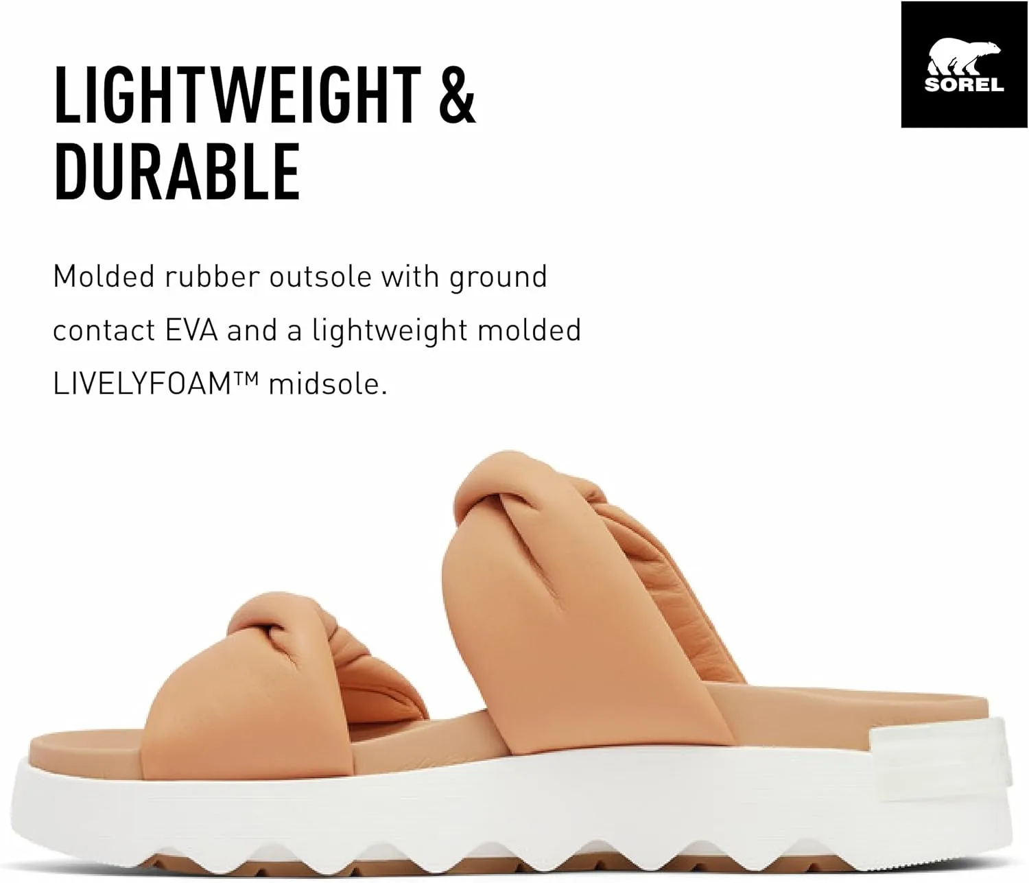 Sorel Women's Viibe Twist Slide Sandals