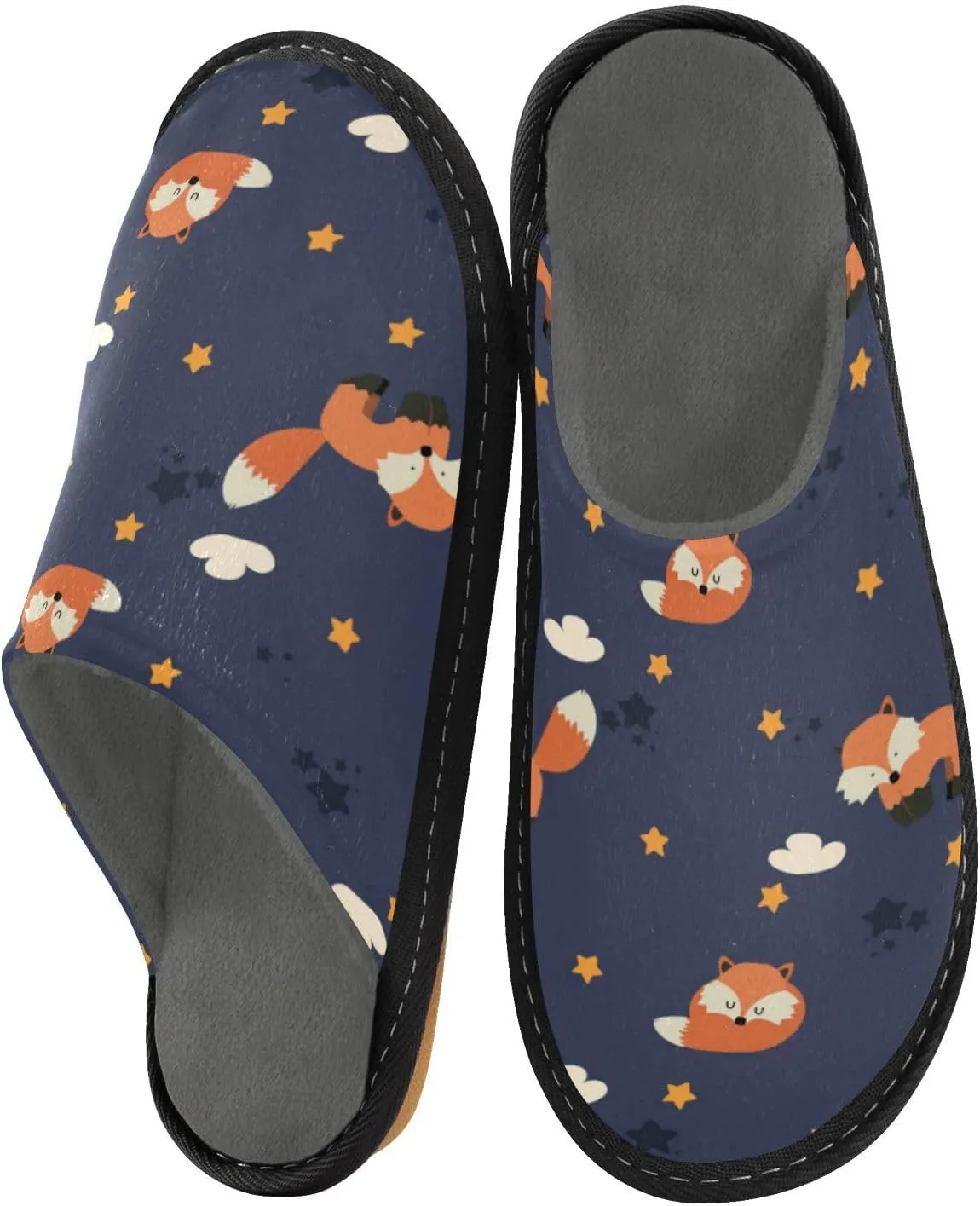 Spa Slippers Indoor House Fuzzy Slippers Soft Memory Foam Non-Slip Home Slipper Winter Shoes For Bedroom Hotel Travel 4-11