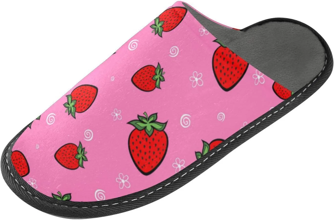 Spa Slippers Indoor House Fuzzy Slippers Soft Memory Foam Non-Slip Home Slipper Winter Shoes For Bedroom Hotel Travel 4-11