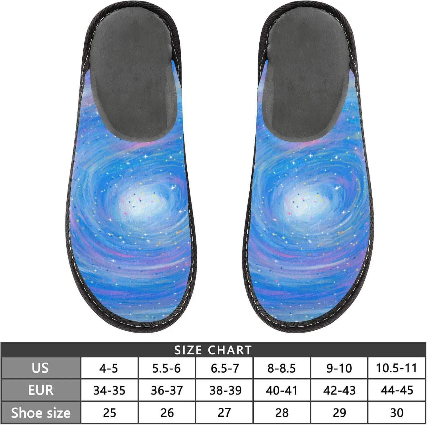 Spa Slippers Indoor House Fuzzy Slippers Soft Memory Foam Non-Slip Home Slipper Winter Shoes For Bedroom Hotel Travel 4-11