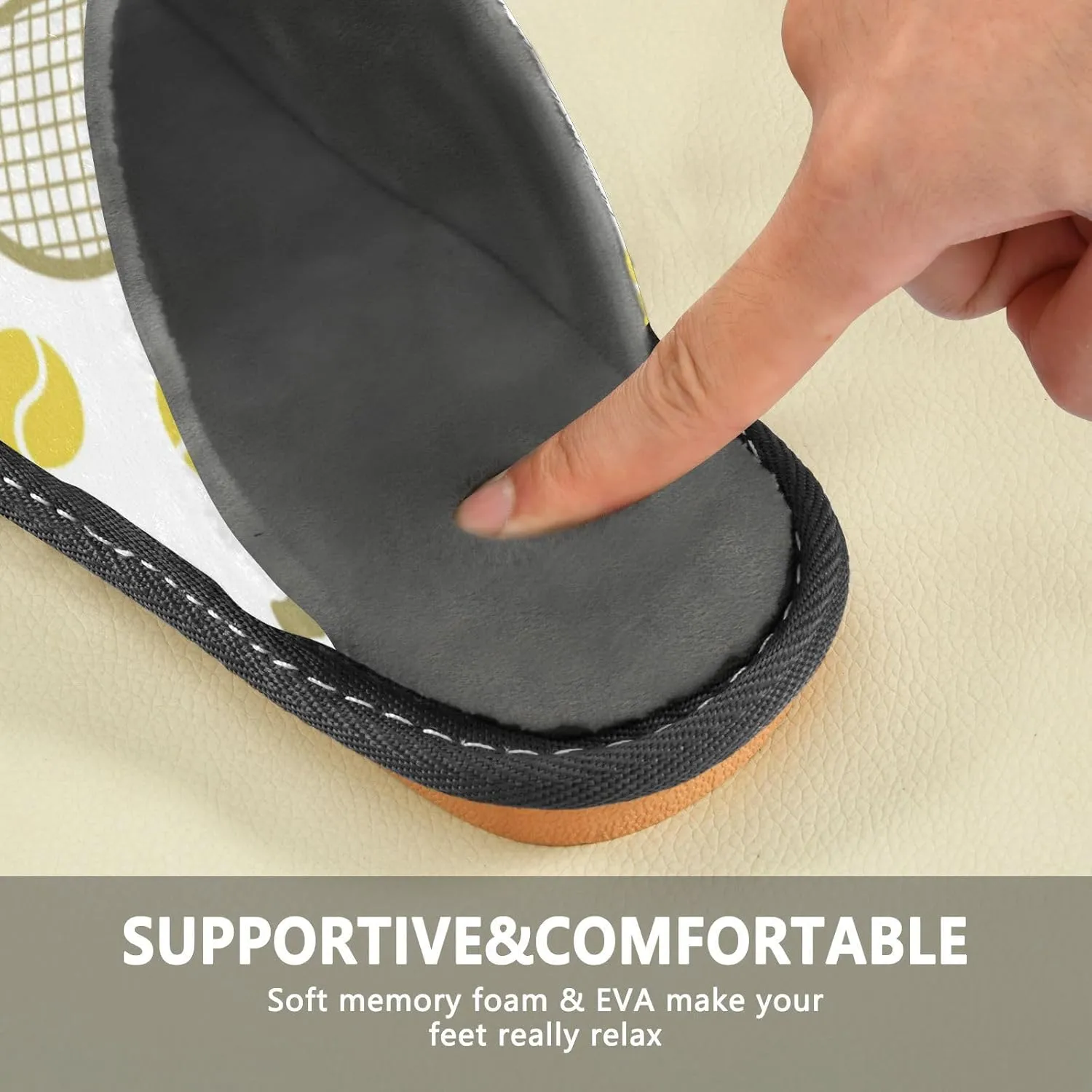 Spa Slippers Indoor House Fuzzy Slippers Soft Memory Foam Non-Slip Home Slipper Winter Shoes For Bedroom Hotel Travel 4-11