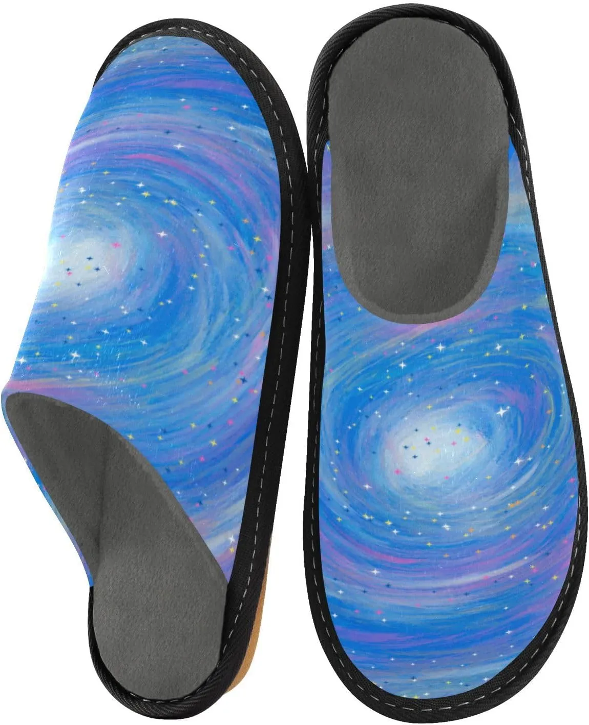 Spa Slippers Indoor House Fuzzy Slippers Soft Memory Foam Non-Slip Home Slipper Winter Shoes For Bedroom Hotel Travel 4-11