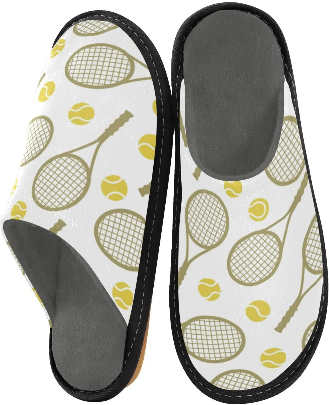 Spa Slippers Indoor House Fuzzy Slippers Soft Memory Foam Non-Slip Home Slipper Winter Shoes For Bedroom Hotel Travel 4-11