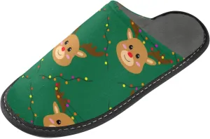 Spa Slippers Indoor House Fuzzy Slippers Soft Memory Foam Non-Slip Home Slipper Winter Shoes For Bedroom Hotel Travel 4-11
