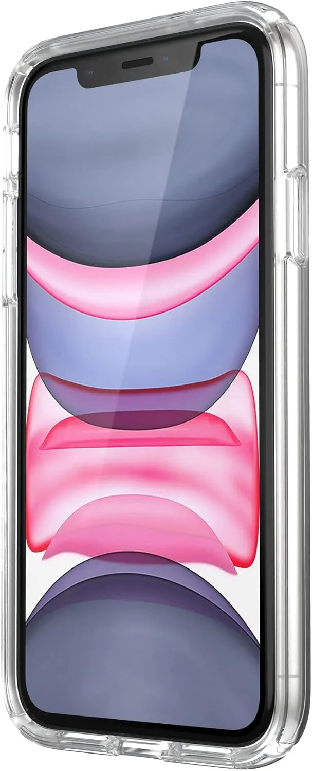 Speck Gemshell Bumper iPhone 11/XR Case - Shock-Absorbent, Clear Glass
