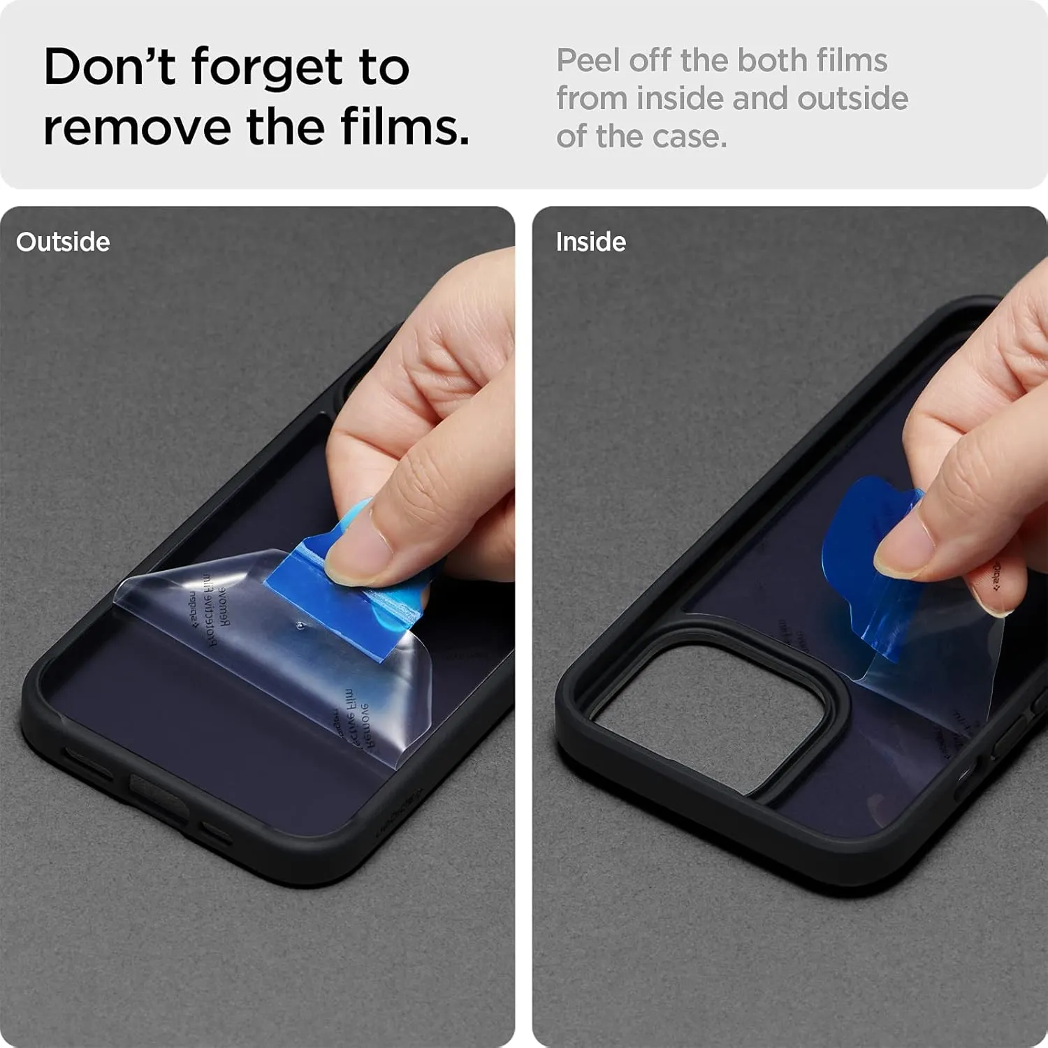 Spigen Ultra Hybrid Designed for iPhone 13 Pro Max Case (2021) - Frost Black