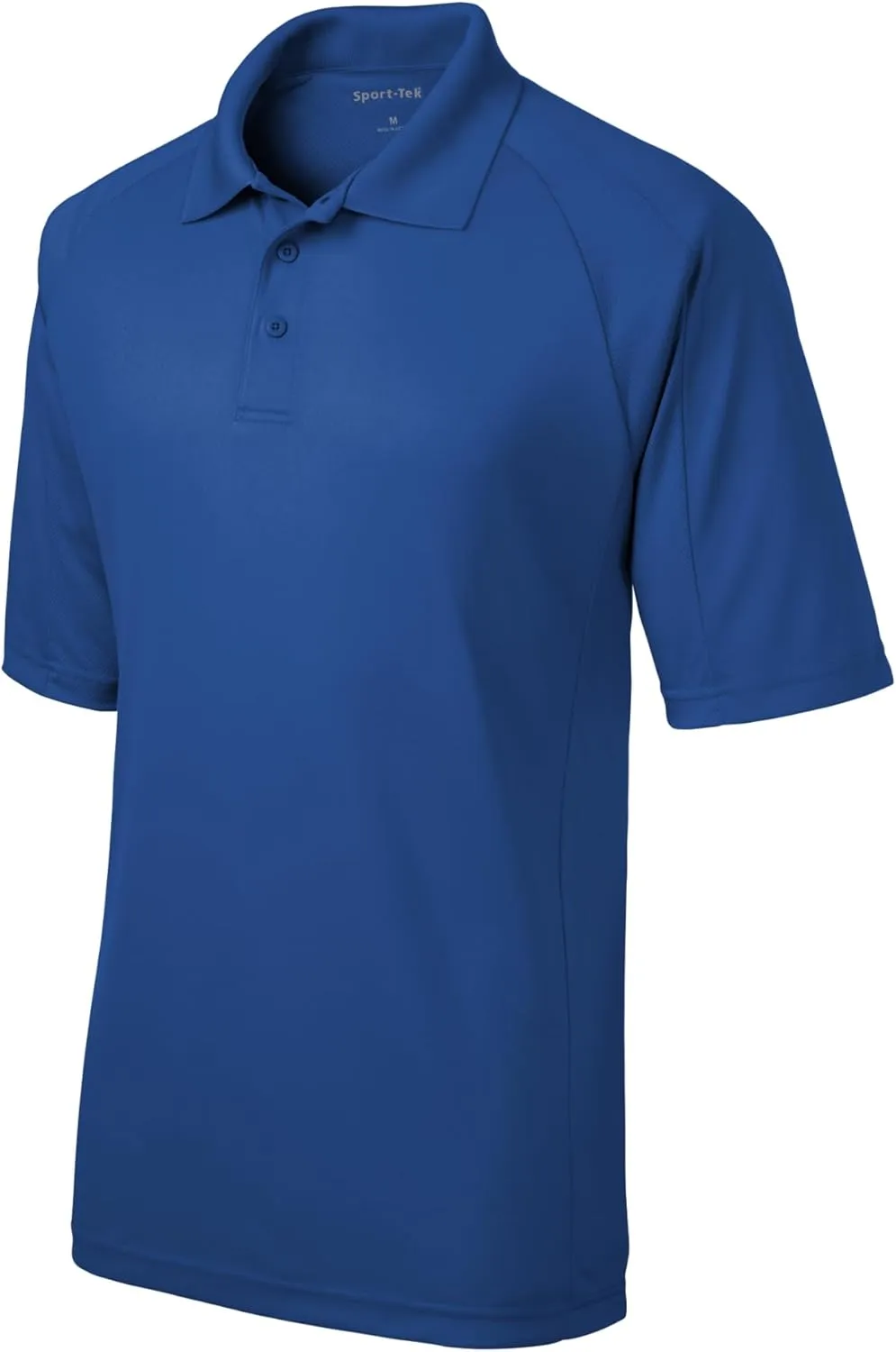 SPORT-TEK Unisex Dri-Mesh Pro Polo | Short Sleeve Collared Shirt for Men & Women, Casual Fit Top for Work, Tennis & Golf