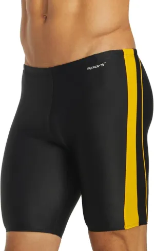 Sporti Boys' Swim Jammers - Youth Competitive Multi Color Swim Racing Swimming Shorts Swimsuit Trunks Chlorine Resistant