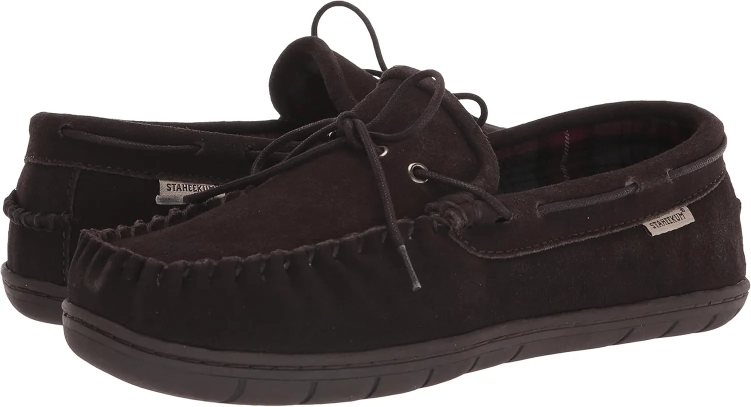 Staheekum Men's Flannel Lined Slipper