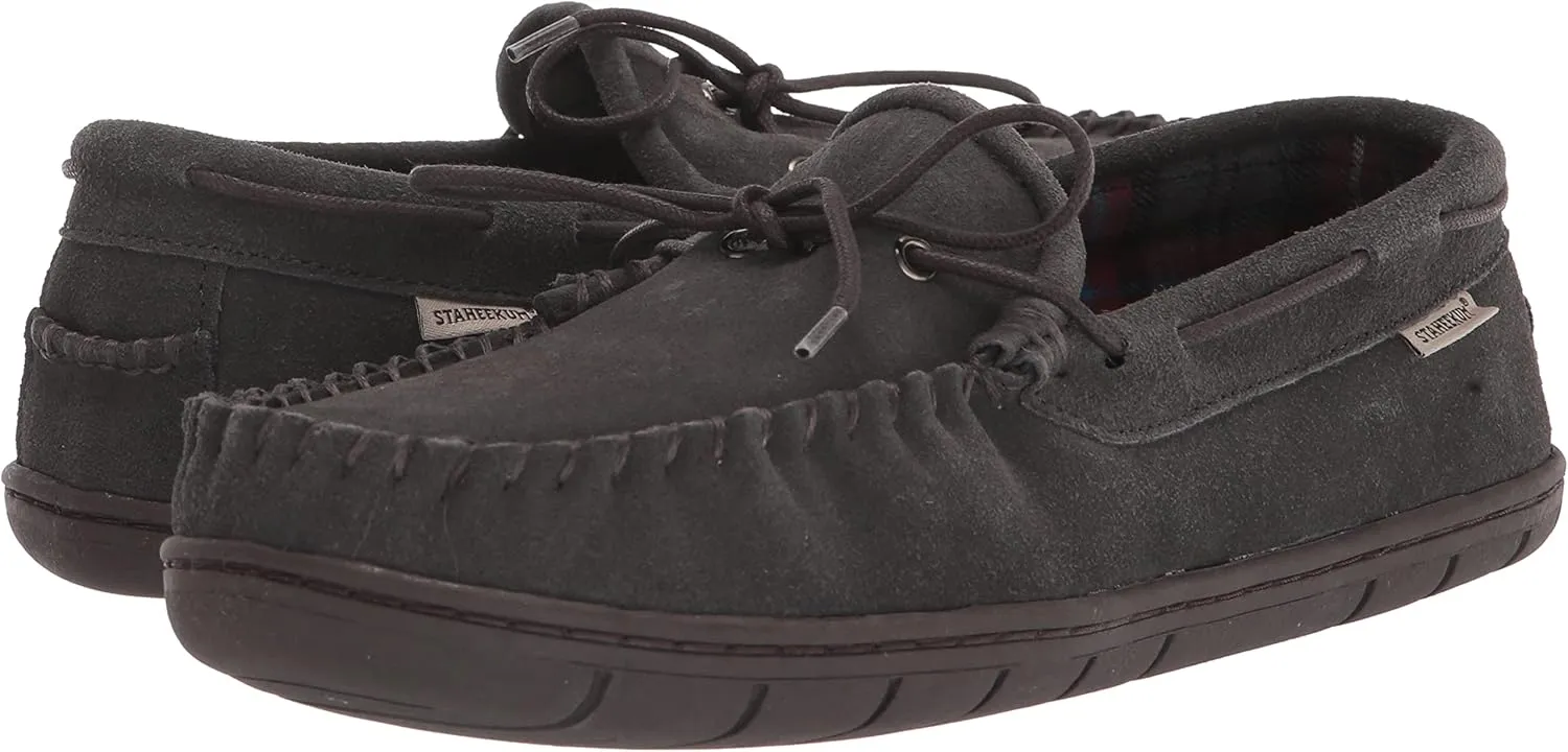 Staheekum Men's Flannel Lined Slipper