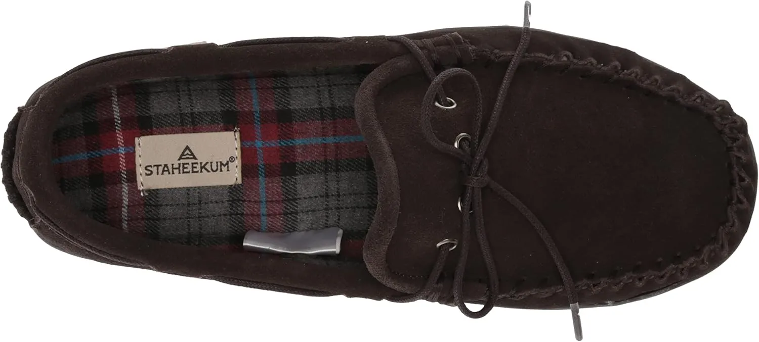 Staheekum Men's Flannel Lined Slipper