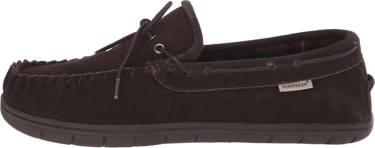 Staheekum Men's Flannel Lined Slipper