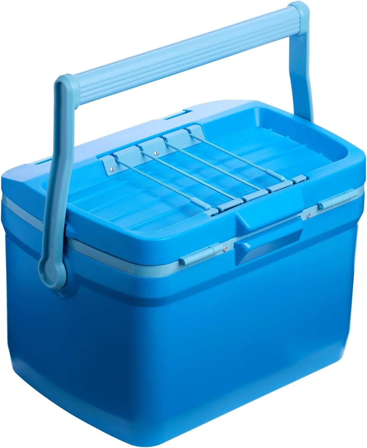 Stanley Adventure Outdoor Cooler 16 qt | Heavy Duty Outdoor Camping Cooler with Easy Carry Top Handle | 36 Hour Cooling Ice Chest for 21 Cans| BPA-Free | Azure