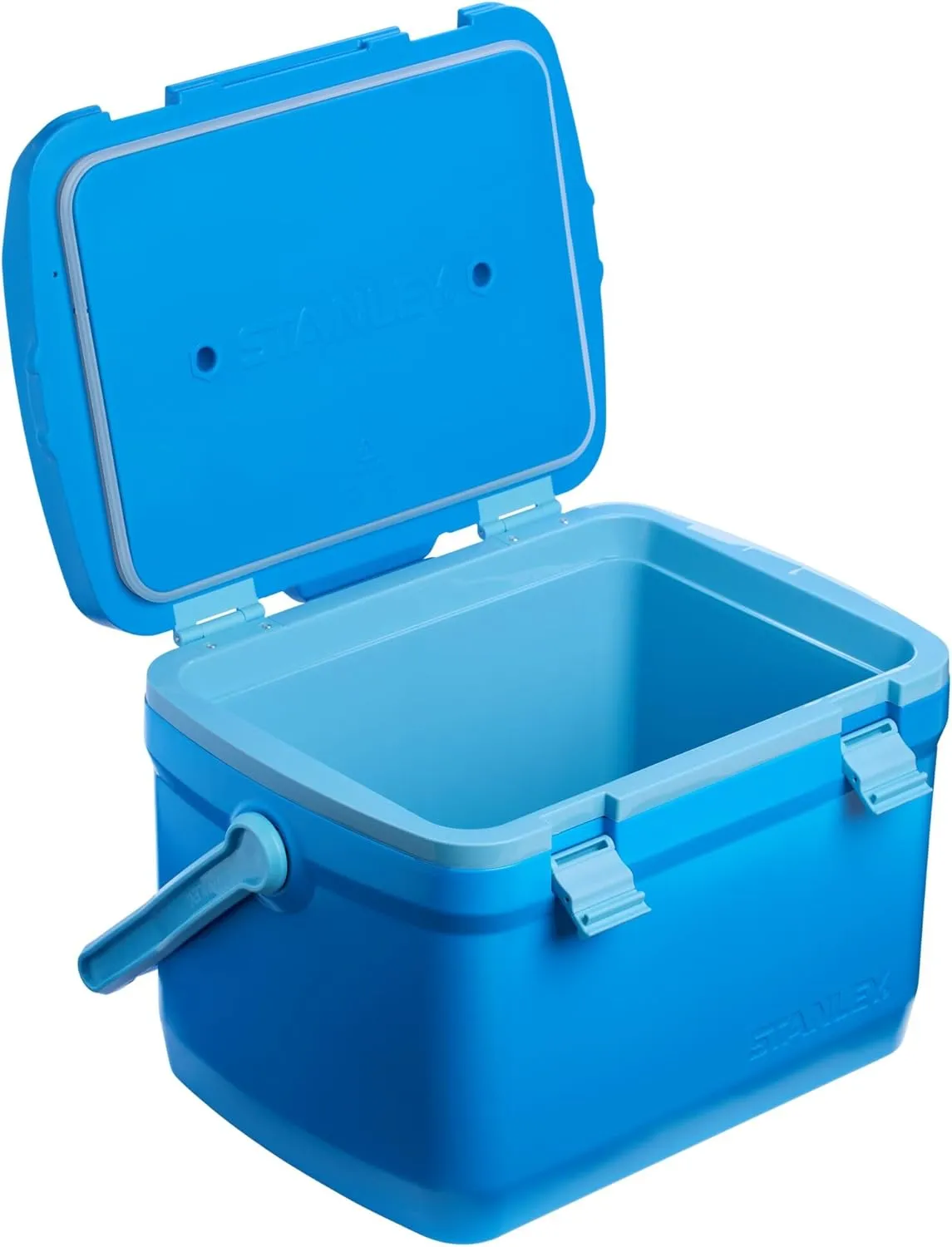 Stanley Adventure Outdoor Cooler 16 qt | Heavy Duty Outdoor Camping Cooler with Easy Carry Top Handle | 36 Hour Cooling Ice Chest for 21 Cans| BPA-Free | Azure