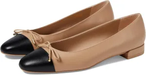 Stuart Weitzman Women's Sleek Bow Flat Ballet