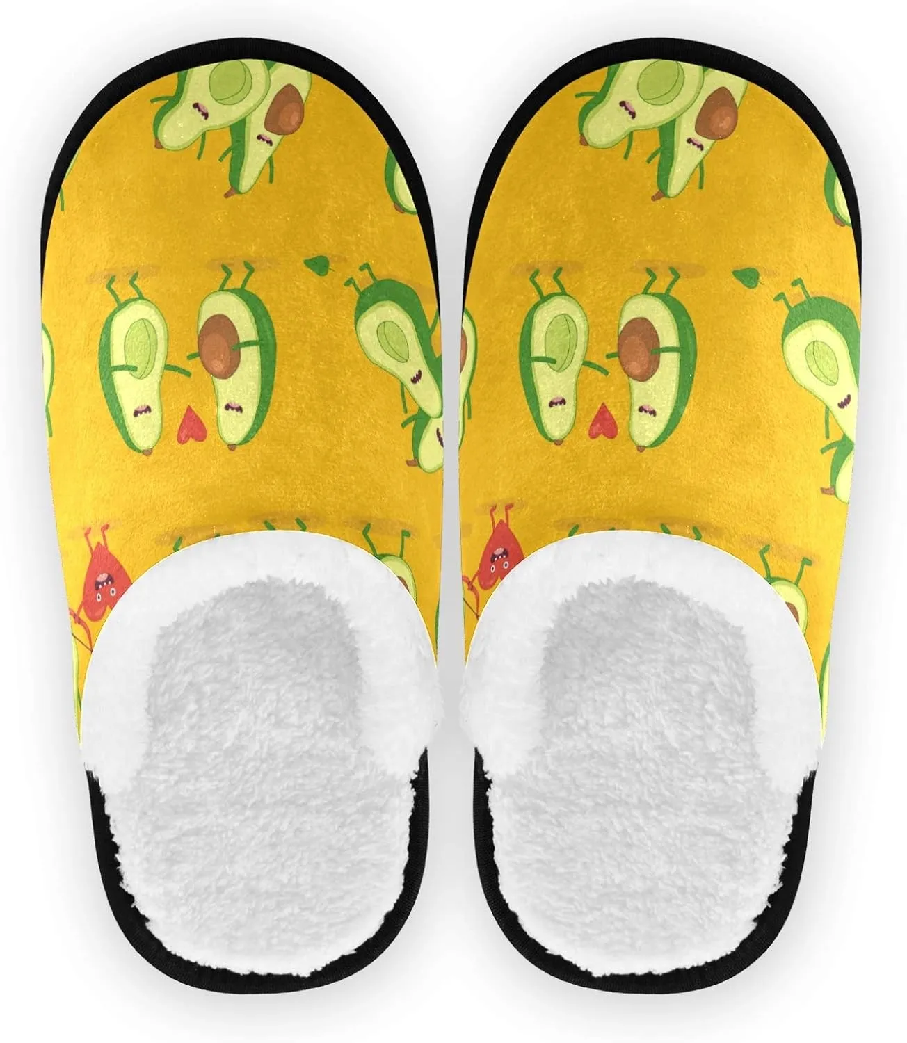 SUABO House Slippers for Men Women, Soft Non Slip Slippers for Spa, Guests, Bathroom, Travel