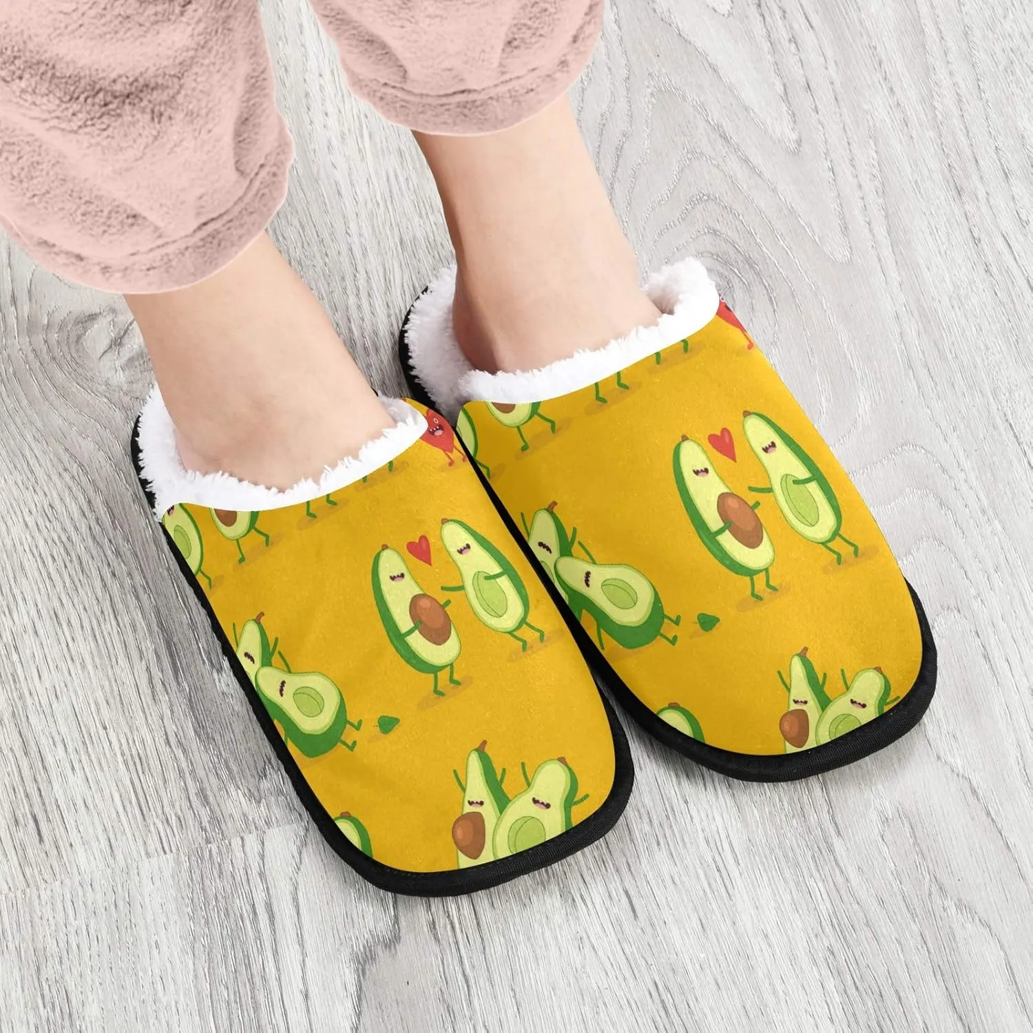 SUABO House Slippers for Men Women, Soft Non Slip Slippers for Spa, Guests, Bathroom, Travel